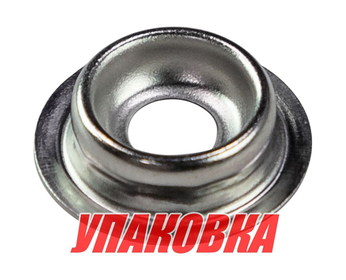 Нижняя часть кнопки "C", нержавеющая сталь, Osculati, (упаковка из 200 шт.)