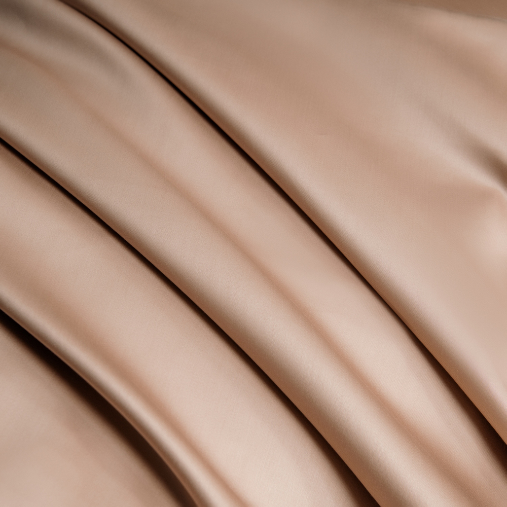 КПБ Однотонный Сатин Премиум на резинке OCPR010, 2 спальный, 4 наволочки, простынь 140*200*30