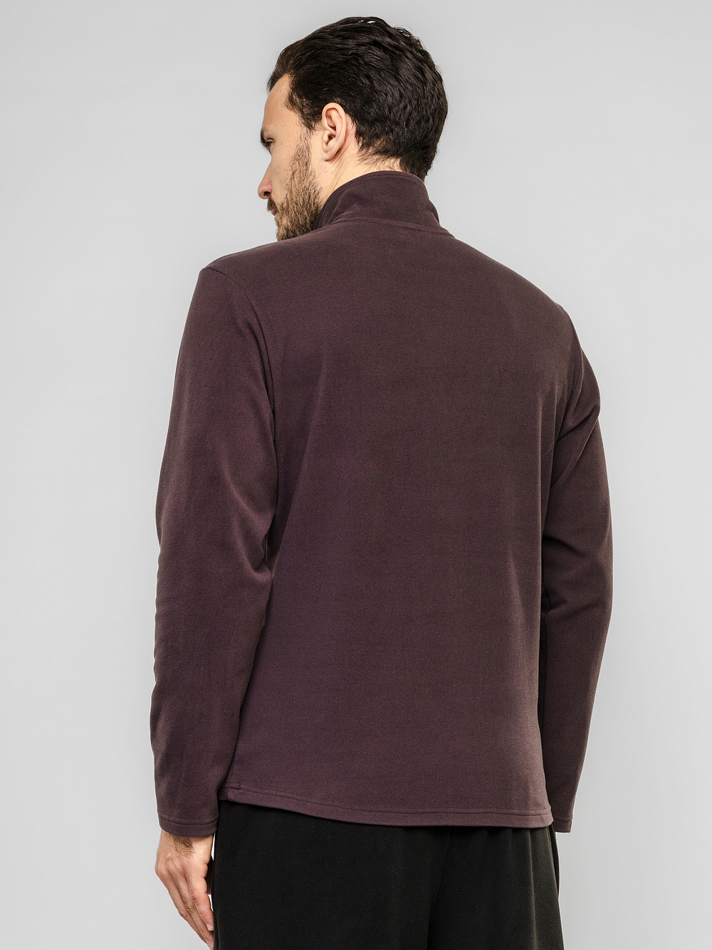 Кофта (толстовка) классическая, мужская, цвет "Лесной орех"