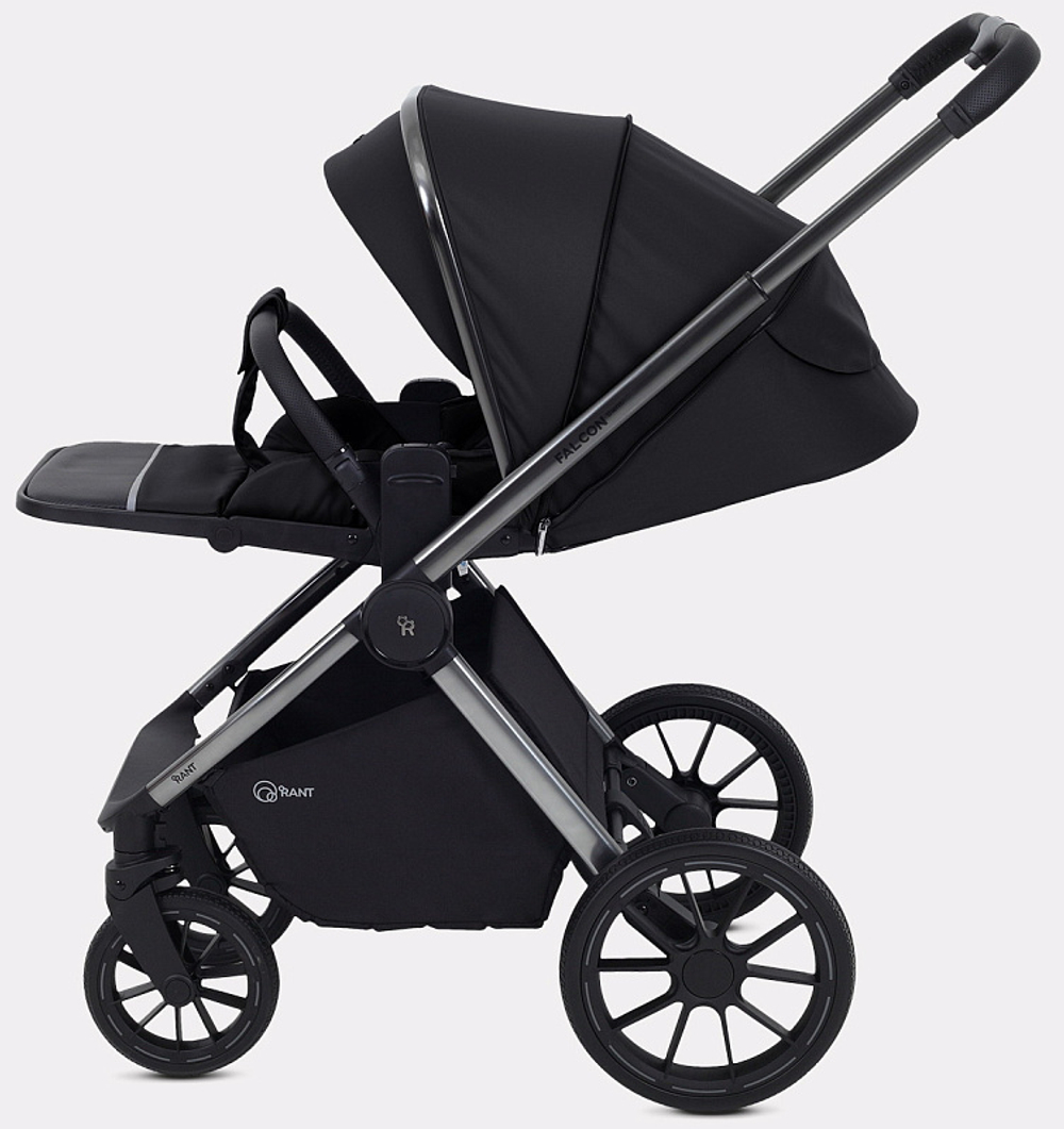 Детская коляска Rant Falcon Therm 3 в 1 Black
