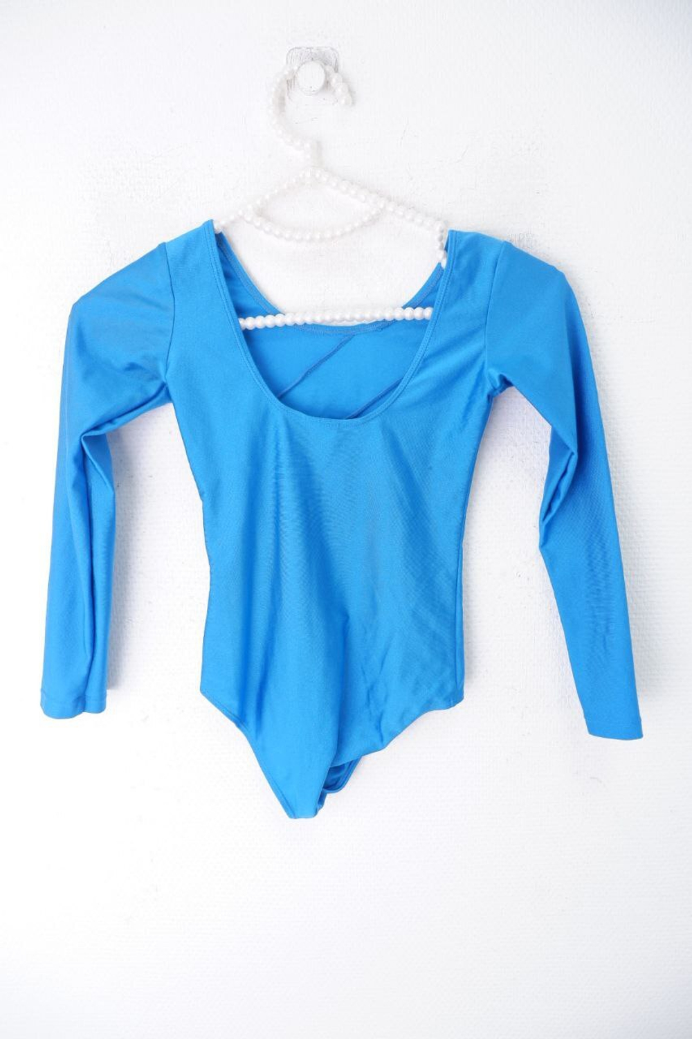 Купальник гимнастический яркий на 9 лет