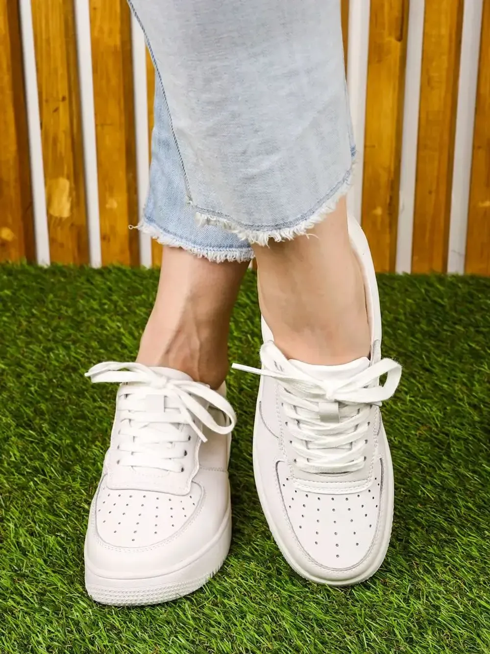 Кроссовки женские натуральная кожа