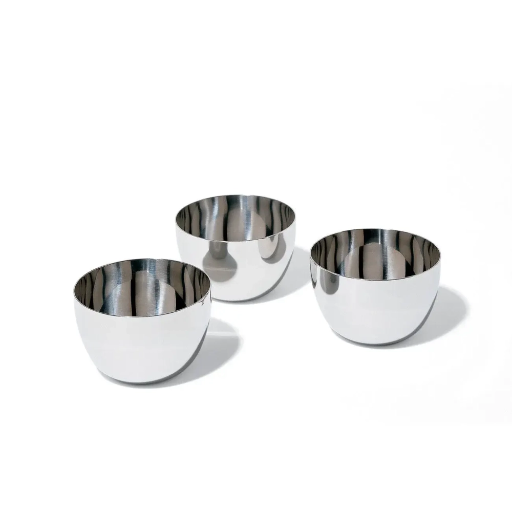 Alessi Набор из 3 стальных мисок Mami