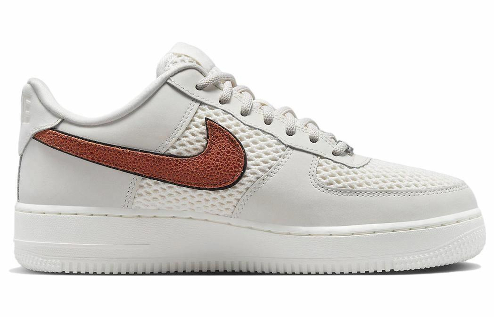 Кроссовки Nike Air Force 1 Low With Basketball Swooshes (Женская размерная сетка)