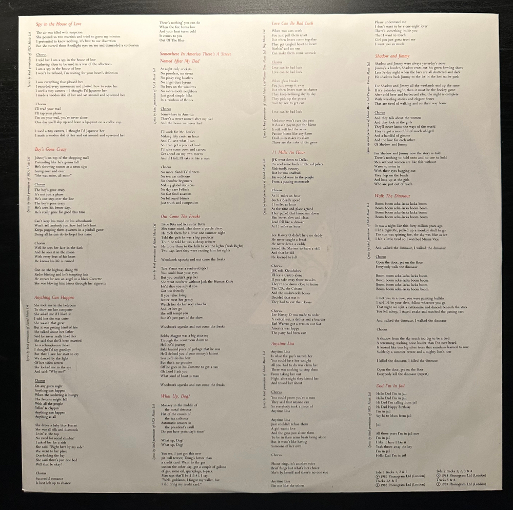 Was (Not Was) - What Up, Dog? (Голландия 1988г.)