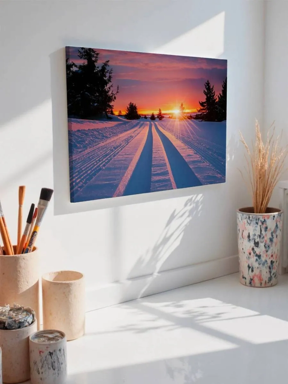 Картина на стену 40 X 50 Зима