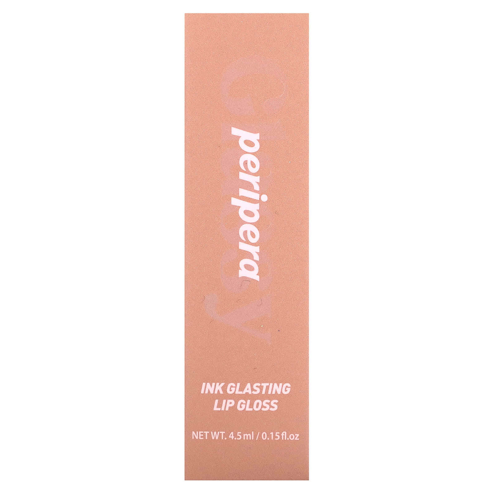 Peripera, Блеск для губ Ink Glasting, 02 Edge Nude, 4,5 мл (0,15 жидк. унц.)