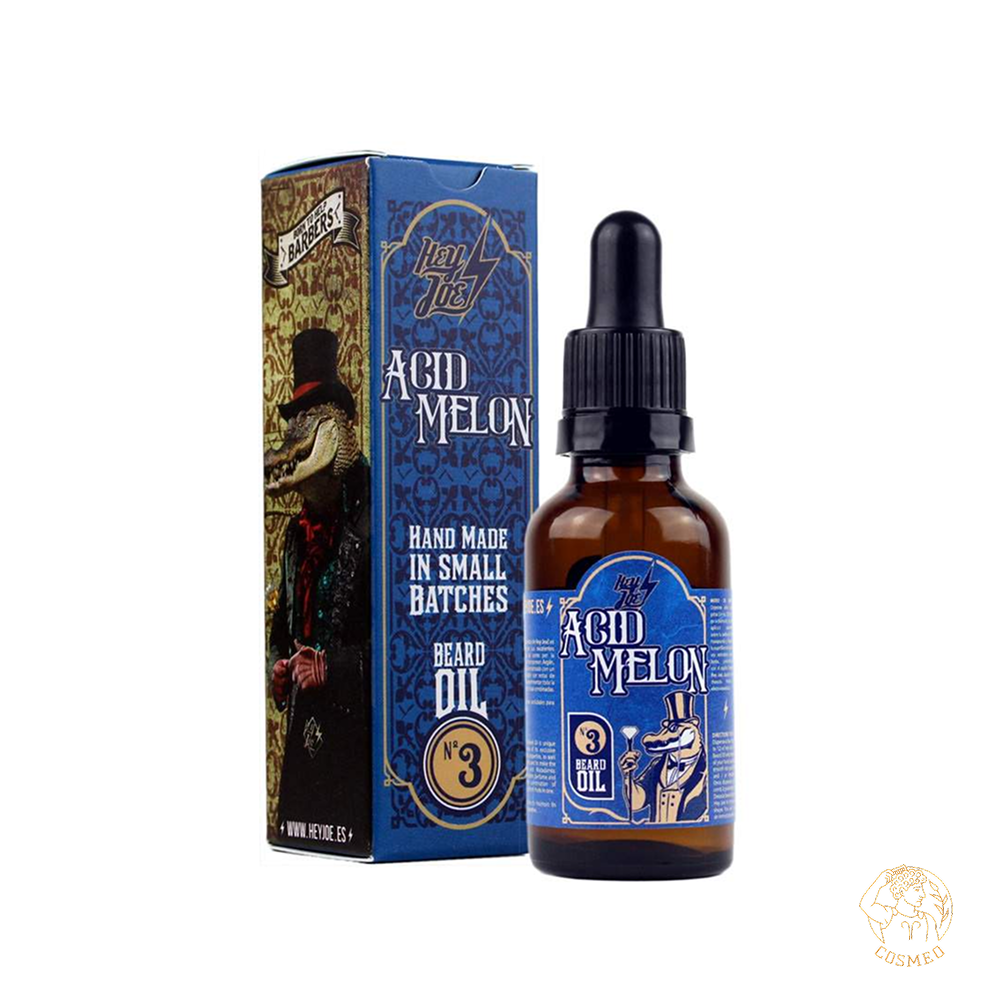 Beard Oil Nº 3 ACID MELON - масло для бороды кислая дыня 30 мл