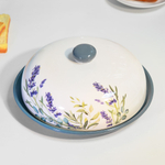 Блюдо для блинов "Лаванда и Эвкалипт" 23см, Prima Collection