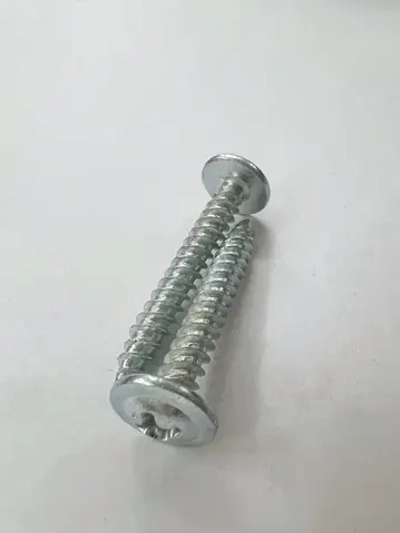 Саморезы с прессшайбой, острые, оцинкованные, с частой резьбой (по дереву и металлу) 4.2х32 мм (1 кг)