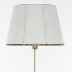 Citilux Линц CL402980 Торшер бронза с белым абажуром