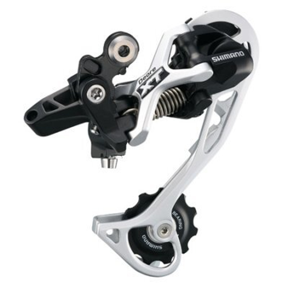 Переключатель задний Shimano XT, RD-M773, SGS, shadow, 10 ск.