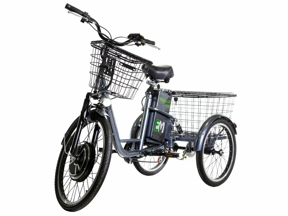 Трехколесный электровелосипед E-motions KANGOO-RU 500 с корзиной