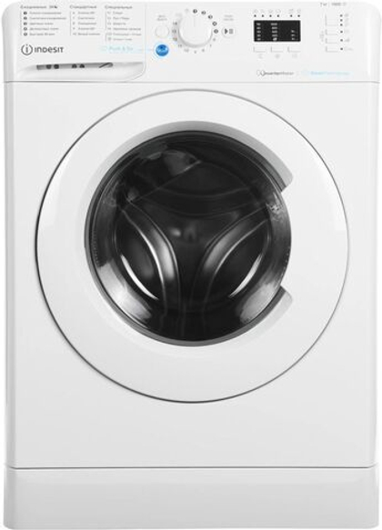 Стиральная машина INDESIT BWSA 7109 WWV Белый/белый