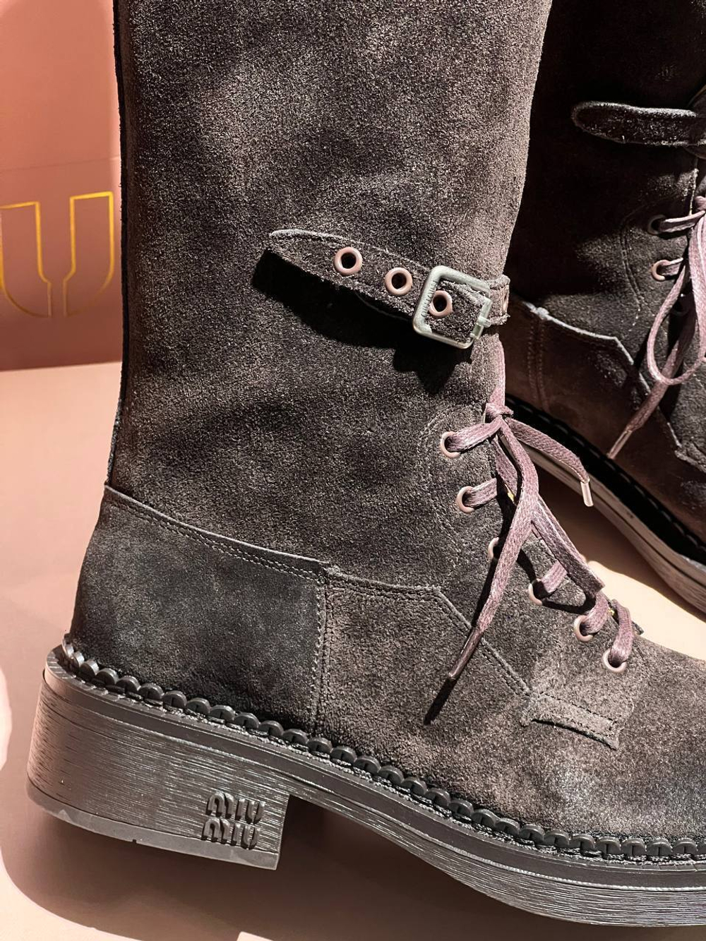 Сапоги MIU MIU