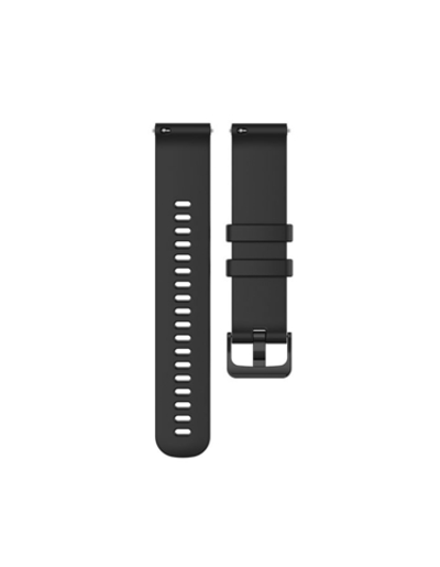 Ремешок 20 мм для Garmin Forerunner 55/245/645, Venu, Venu Sq, Venu 2 Plus, Vivoactive 3, Vivomove, Vivomove быстросъемный (Quick Release) Черный