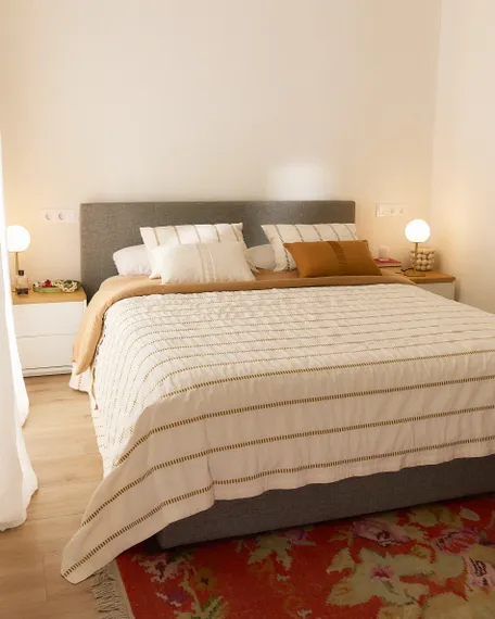 Кровать c подъемным механизмом Nahiri 160x200 см, серая