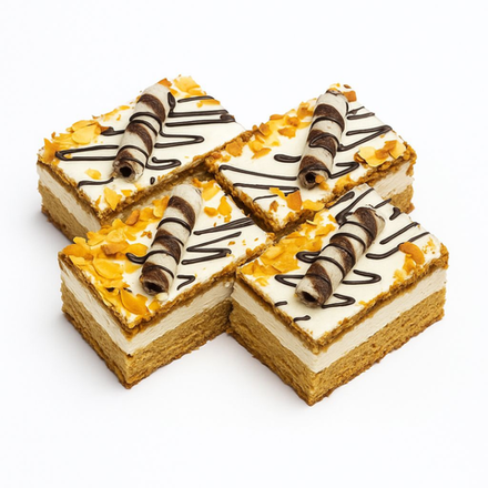 Пирожное Пятислойное с трубочкой Жусубалина вес (7695)