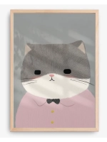 Постер для детской 30х40 см интерьерный