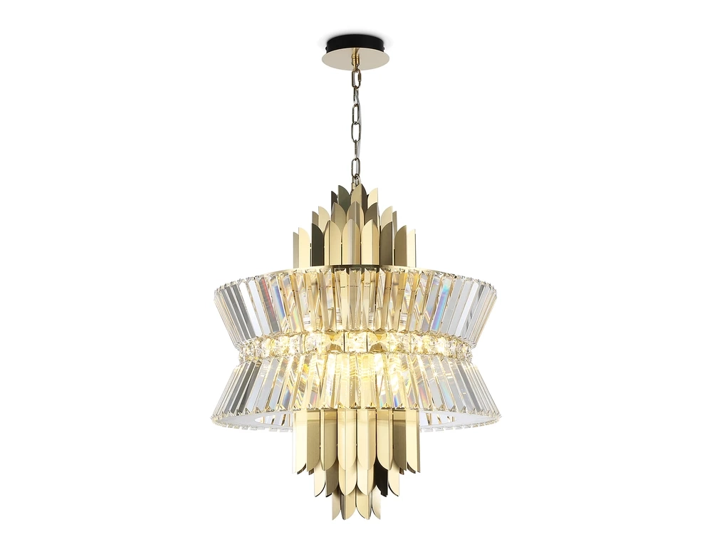 Подвесная люстра Ambrella light CRYSTAL LH41017
