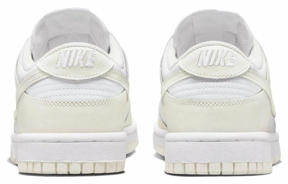 Кроссовки Nike Dunk Low White Sail (Женская размерная сетка)