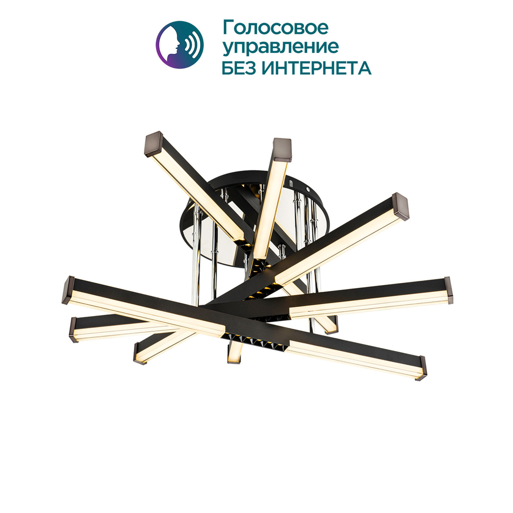 Потолочная светодиодная люстра Modelight MDL.9371.600CL BK