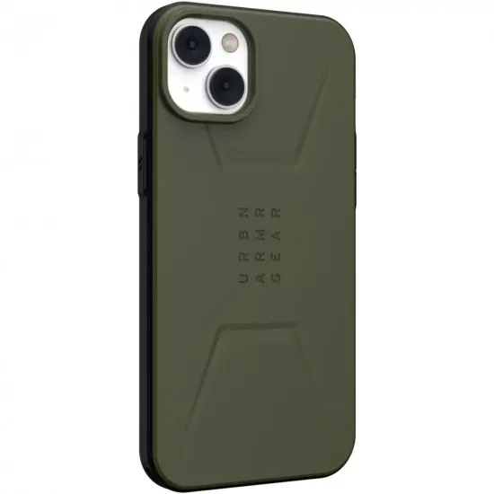Чехол с поддержкой MAGSAFE Uag Civilian для iPhone 14 Plus 6.7", цвет оливковый (Olive Drab)