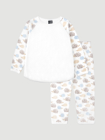 Пижама Mjölk Ёжики на экрю