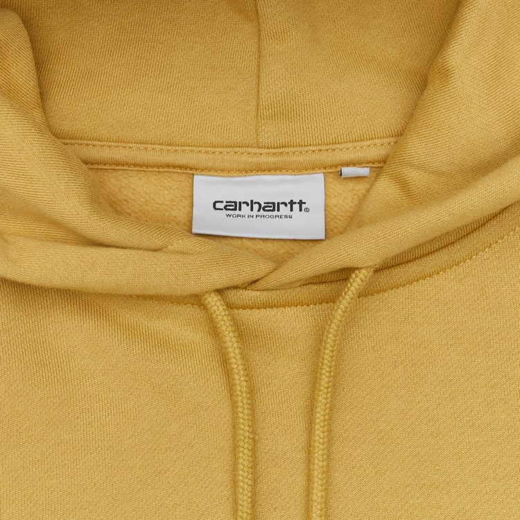 Толстовка мужская Carhartt WIP Script Embroidery Hooded  артикул:I033658_agate - купить в магазине Дайс