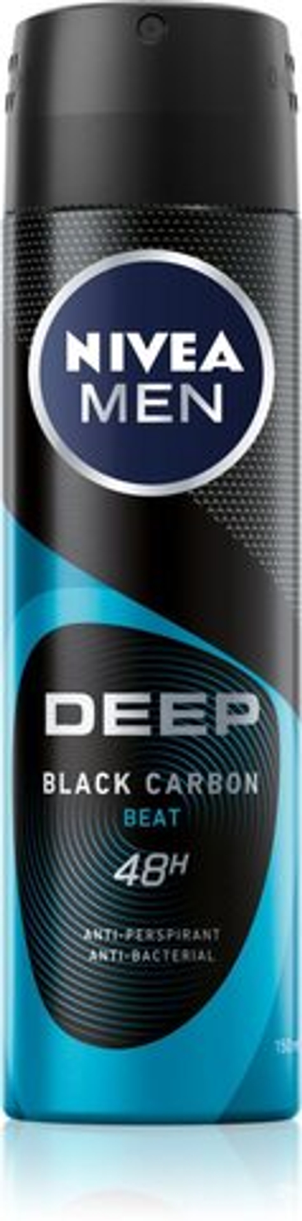 Nivea Men Deep Beat - спрей-антиперспирант для мужчин /   150  ml  / GTIN 9005800353005