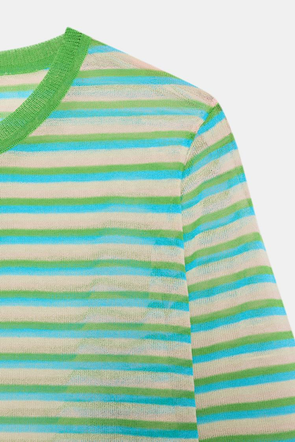 ZARA ТОНКИЙ ДЖЕМПЕР В ПОЛОСКУ, ПОЛОСКИ