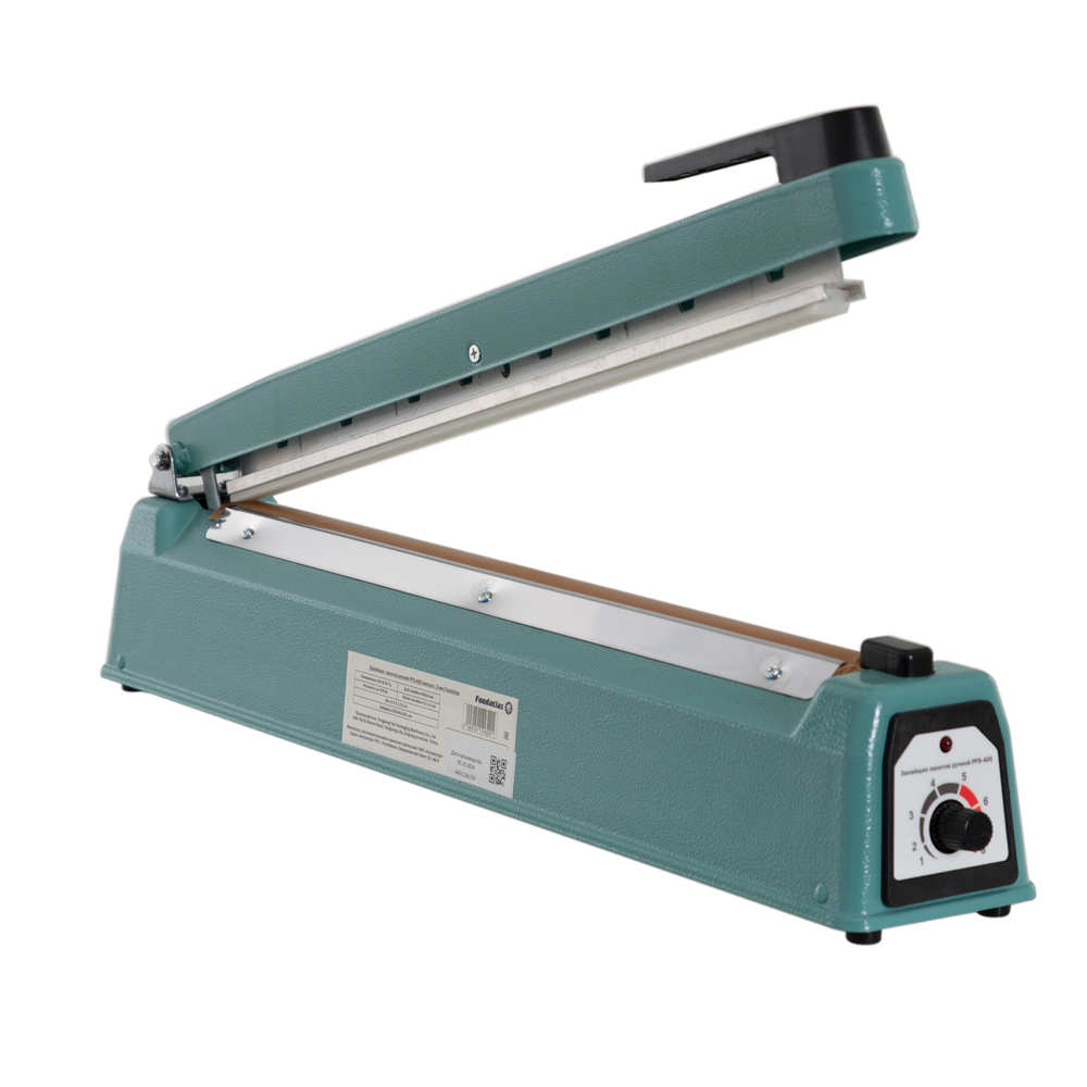 Запайщик пакетов ручной PFS-400 (металл, 3 мм) Foodatlas