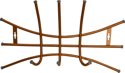 Вешалка Ника-Премиум 2 медный антик ВНП2 (47942)