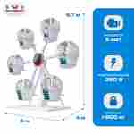 Колесо обозрения «Орбита» — 6,7 м, 6 кабин, до 12 человек