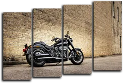 Модульная картина "Harley Davidson"
