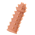 Насадка на фаллос с шипами и продолговатыми бугорками 14,7см Kokos Extreme Sleeve 004 M Size