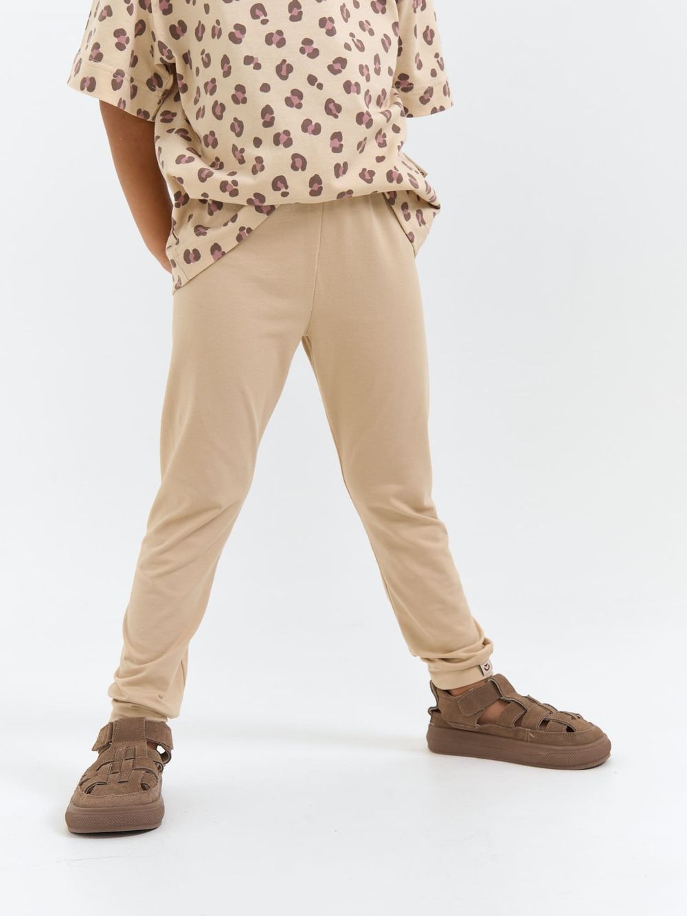 Лосины с манжетой "Крем-брюле"