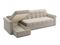 Диван угловой с оттоманкой Палермо 1,8 - Velutto 17 бежевый/кант Velutto 17 бежевый
