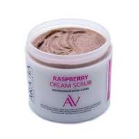 Крем-скраб для тела малиновый Aravia Laboratories Raspberry Cream Scrub 300мл