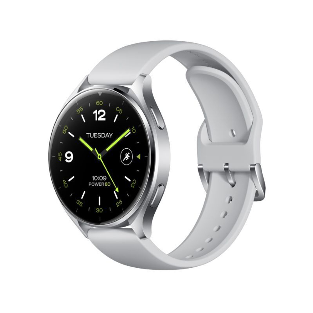 Смарт-часы Xiaomi Watch 2 Silver Case With Gray TPU Strap