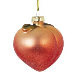 GAEM Украшение новогоднее "Персик", L6 W5,5 H6,5 см