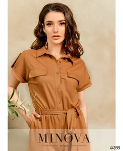 Комбинезон 1133-горчичный Minova