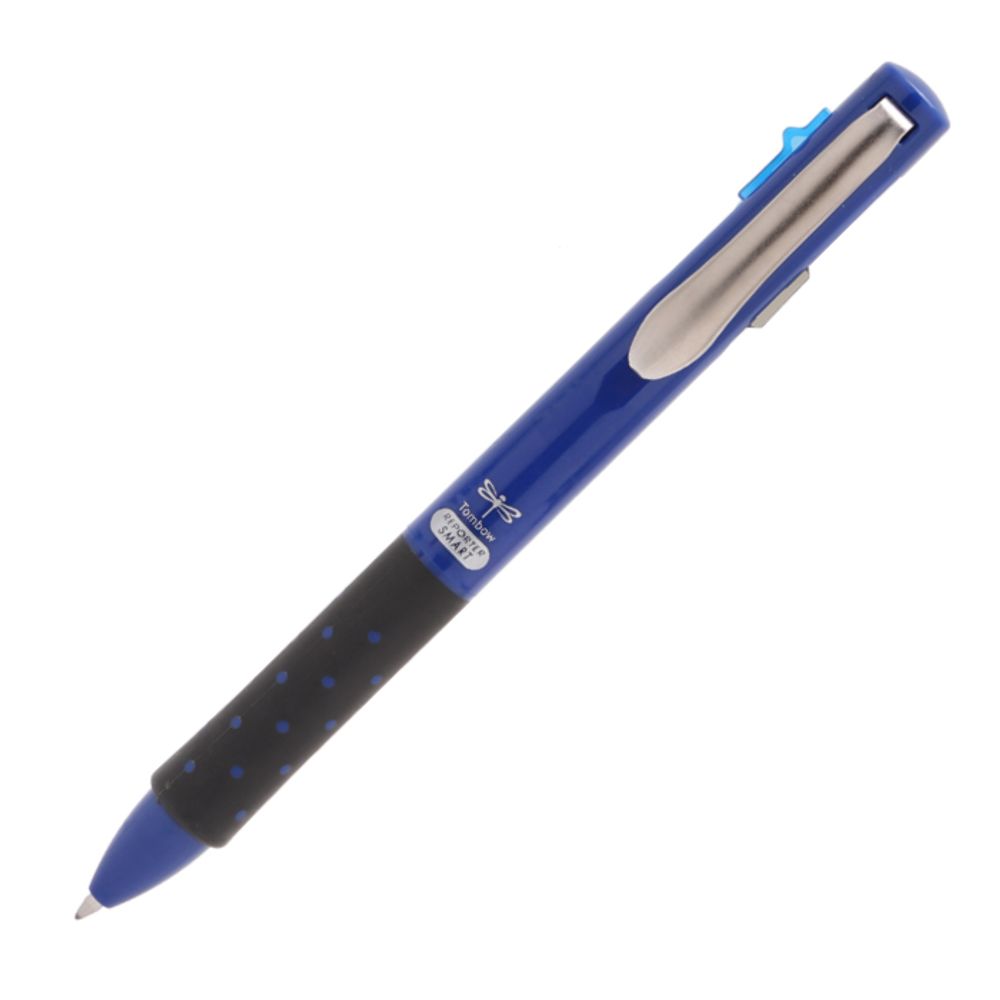 Трёхцветная ручка Tombow Reporter Smart 0.7 синяя