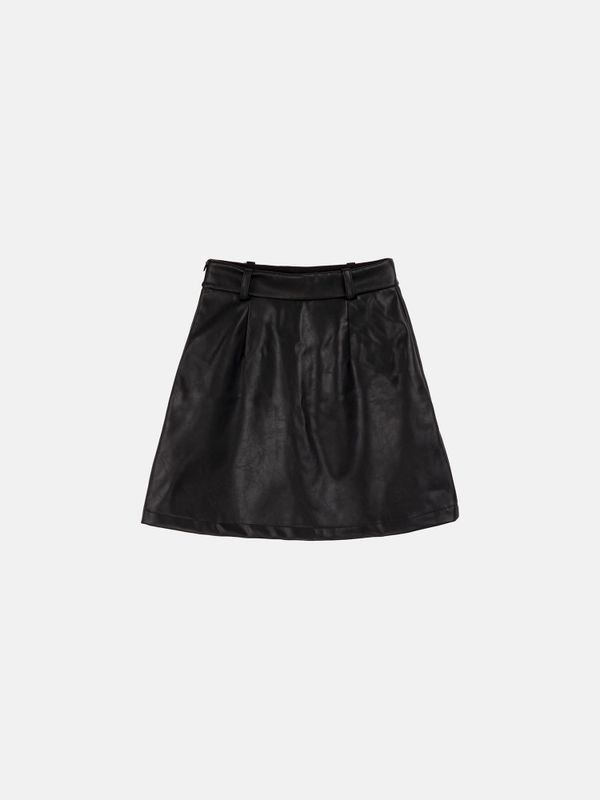 Юбка из экокожи 