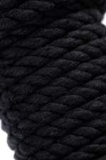 Веревка для шибари Pecado на катушке черная 5 м