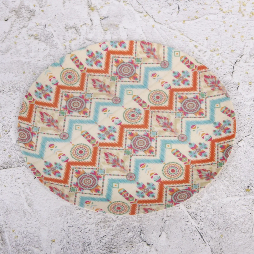 Тарелка «Eco Life» 25см, орнамент