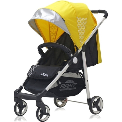 Прогулочная коляска Rant Alfa (желтый)