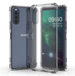 Чехол прозрачный с усиленными защитными углами для Sony Xperia 10 III, 10-3 (Mark 3) с 2021 года, серия Ultra Plus от Caseport