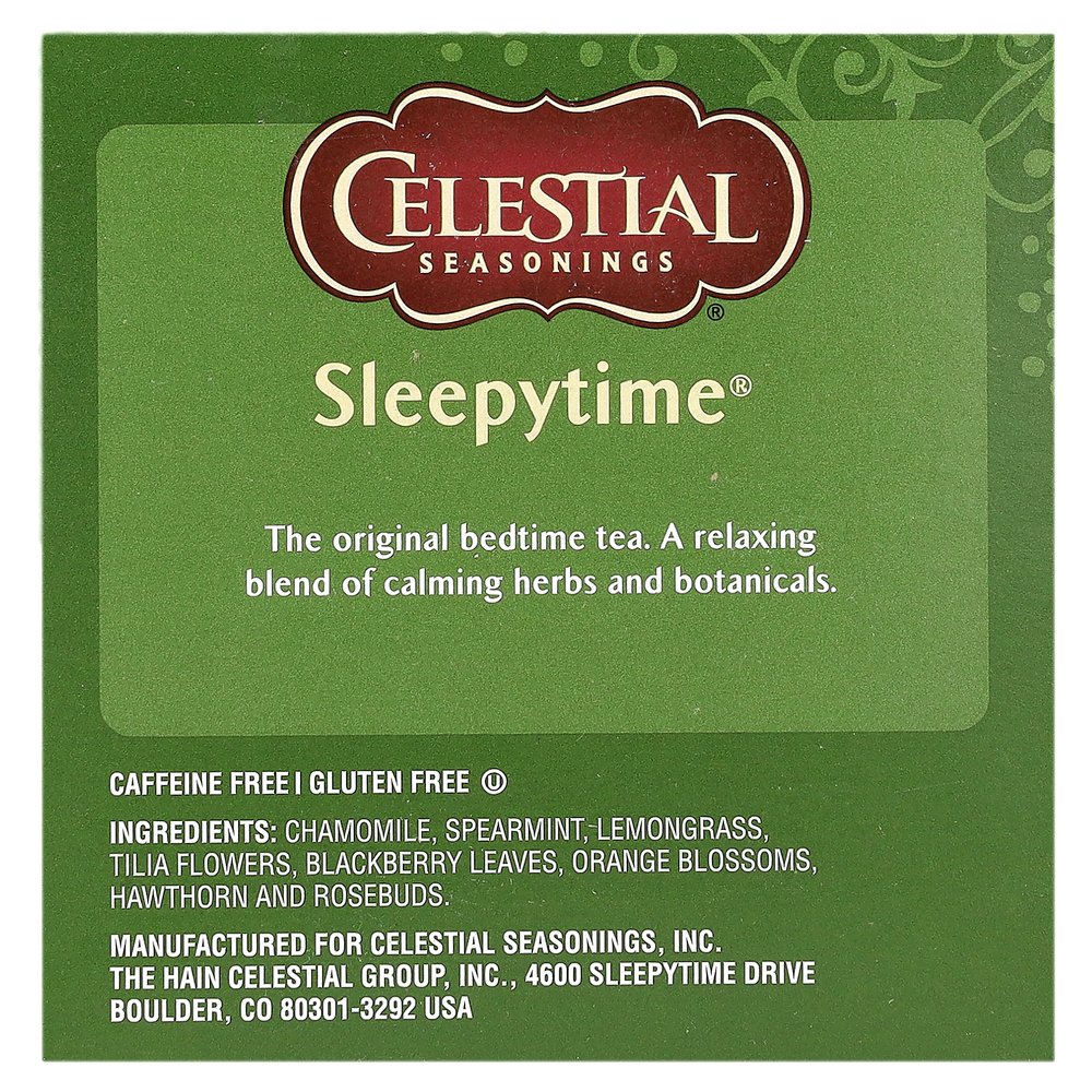 Celestial Seasonings, травяной чай, Sleepytime®, без кофеина, 12 капсул K-Cup, 32 г (1,1 унции)
