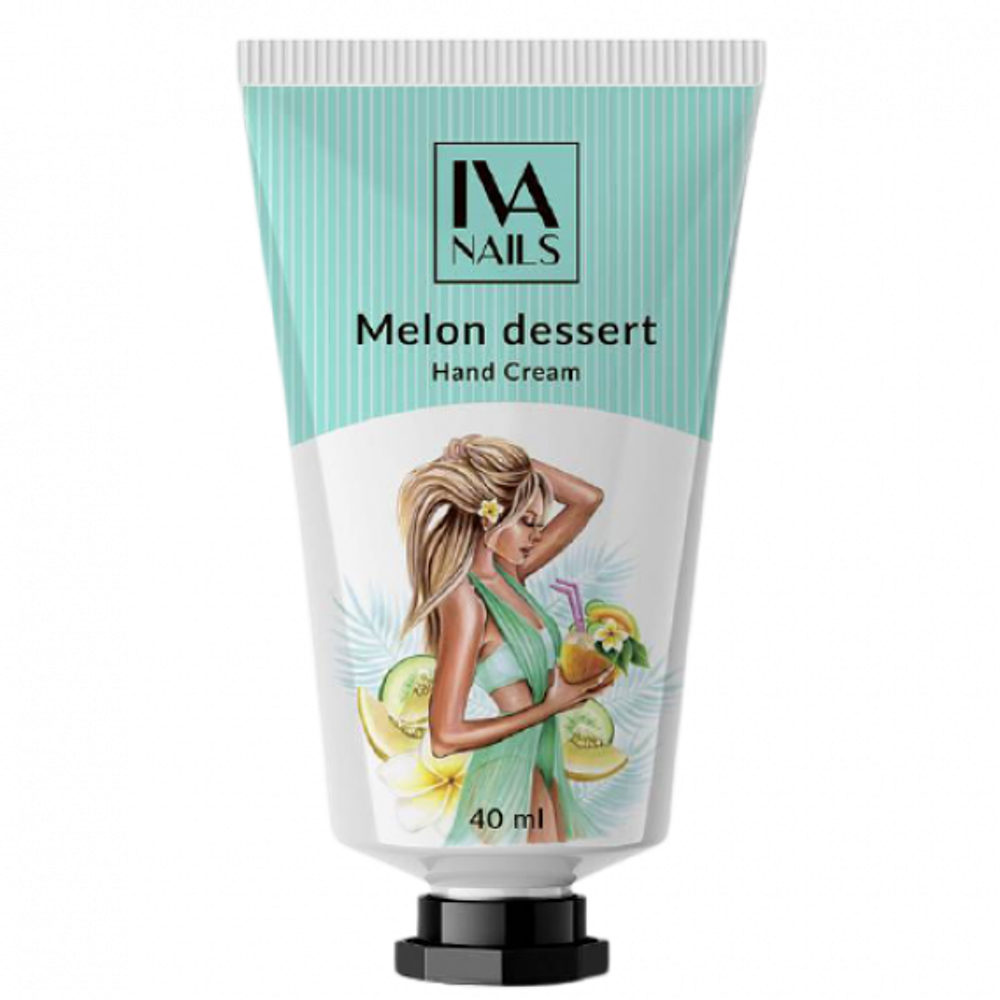Крем для рук увлажняющий IVA nails "Melon dessert" 40мл.